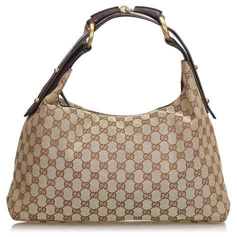 gucci hobi|Gucci hobo bag dark brown.